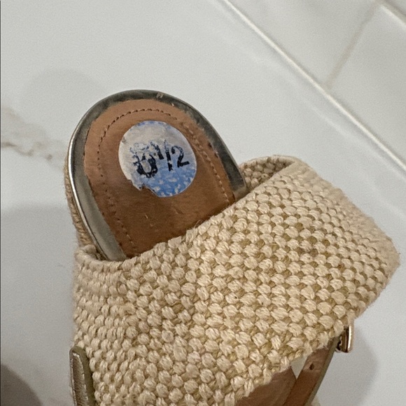 Coach Tan and Brown Wedges - Picture 5 of 5